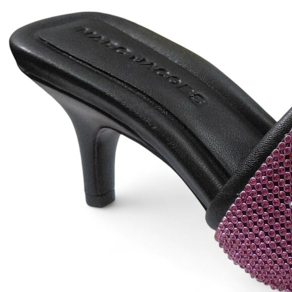 Marc Jacobs The Rinestone J Marc Heeled Sandals -US Size 5- NWB - Picture 8 of 16